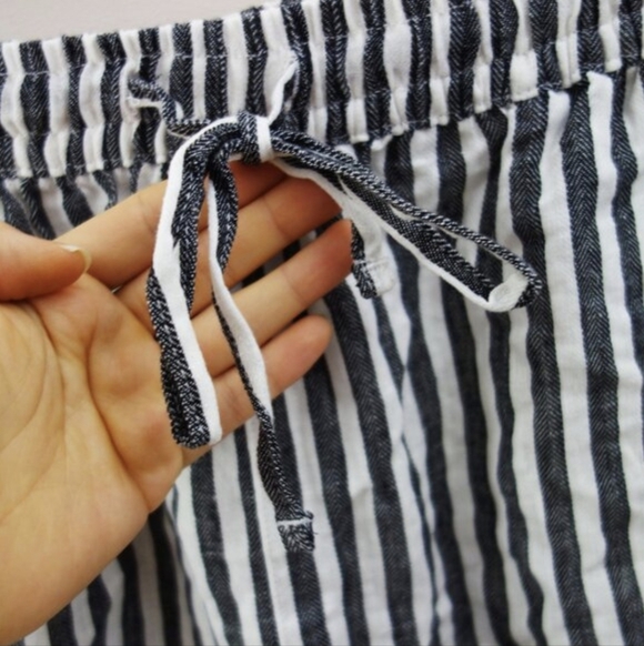 Hurley Womens Herringbone Dolphin Hem Casual Walking Linen Shorts (M) NWT! - Picture 7 of 11